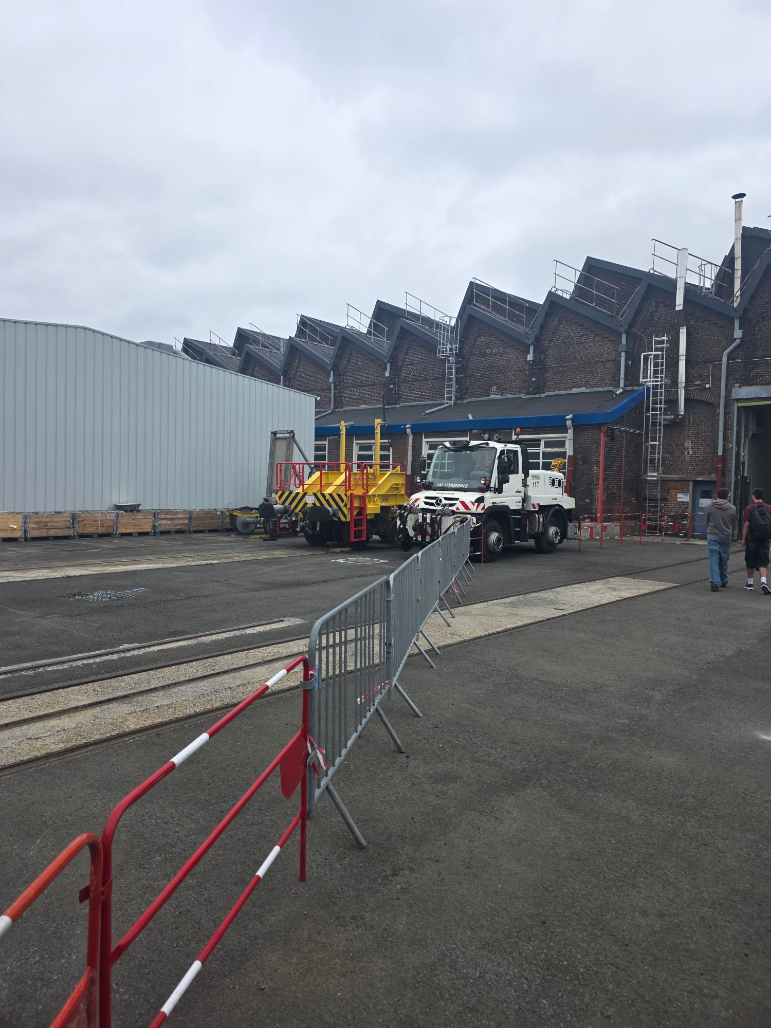 Visite du technicentre SNCF